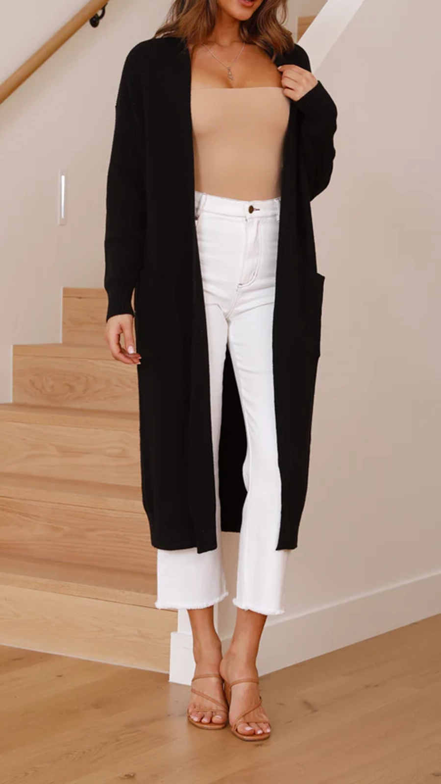 Nadine Cardigan - Beige - Image 15