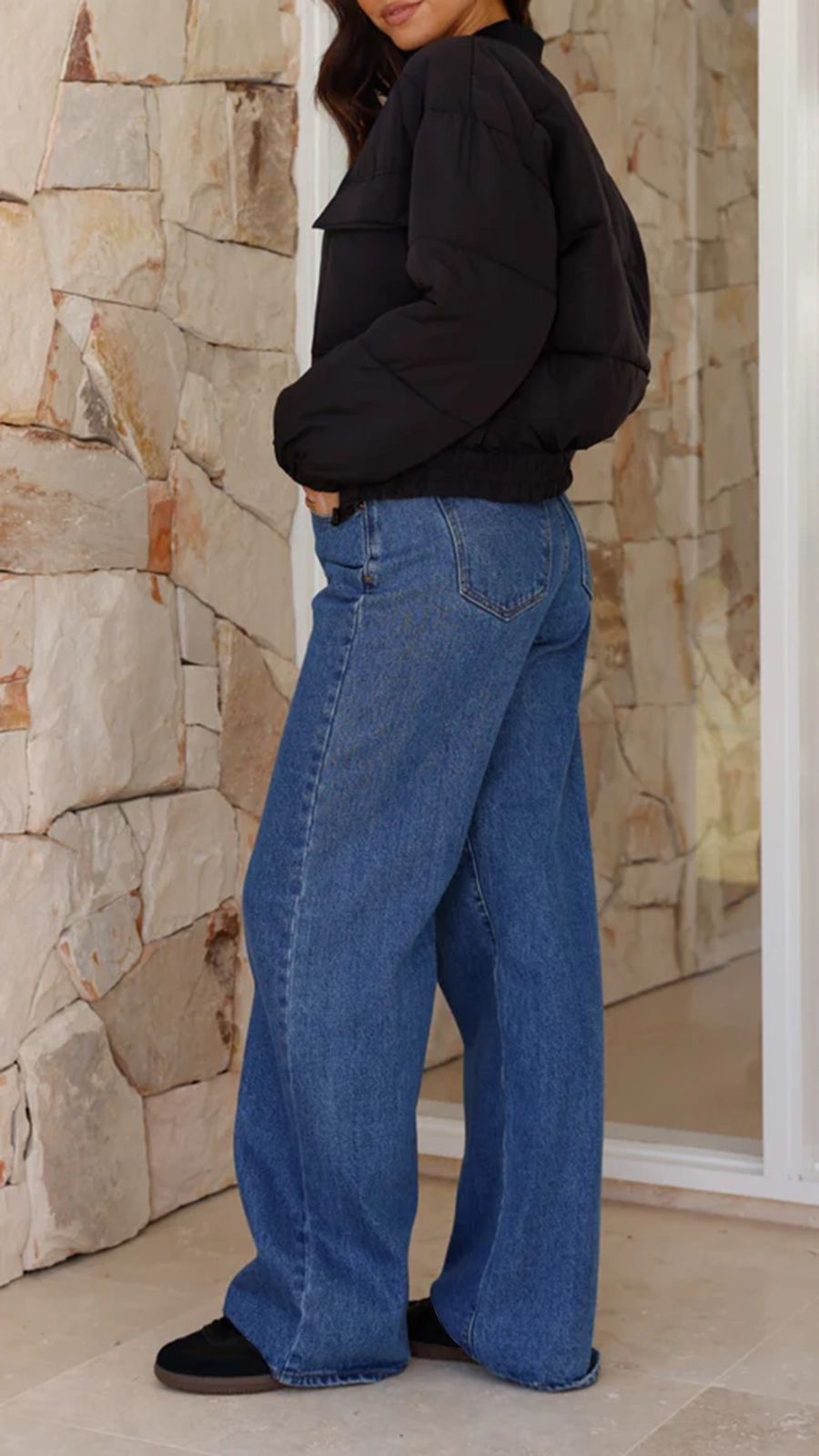 Jordan Puffer Jacket - Black - Image 7