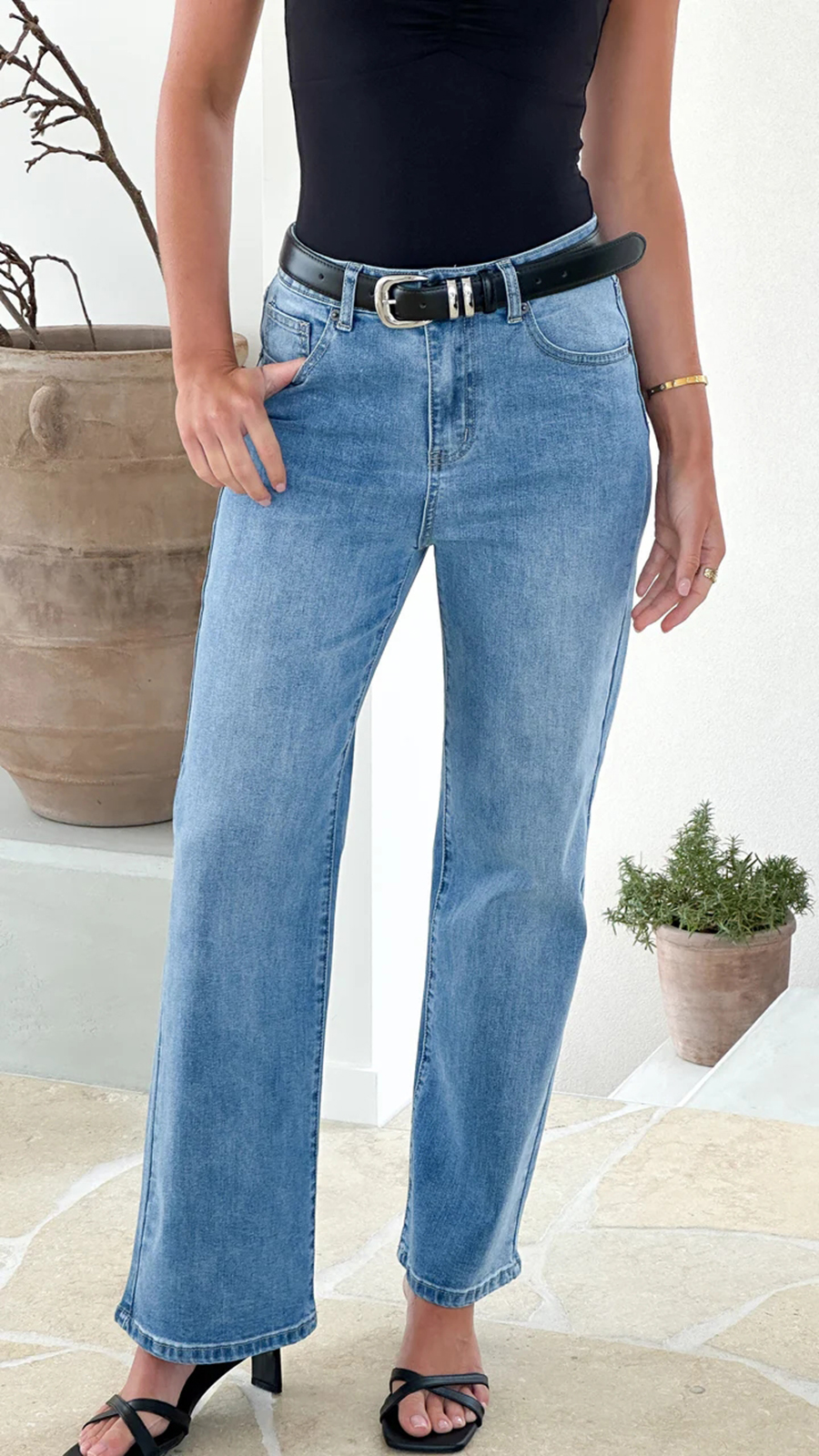 Demi Wide Leg Jeans - Image 4